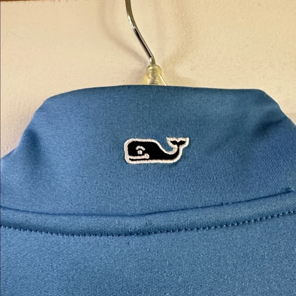 Vineyard Vines 1/4 zip blue pullover - size S